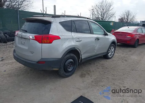 2014 Toyota Rav4 Limited from USA, damaged, VIN 2T3DFREV2EW132477